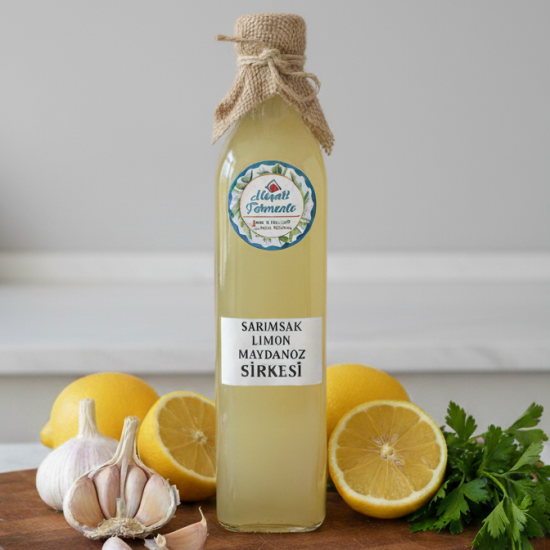 Sarımsak Limon Maydanoz Sirkesi
