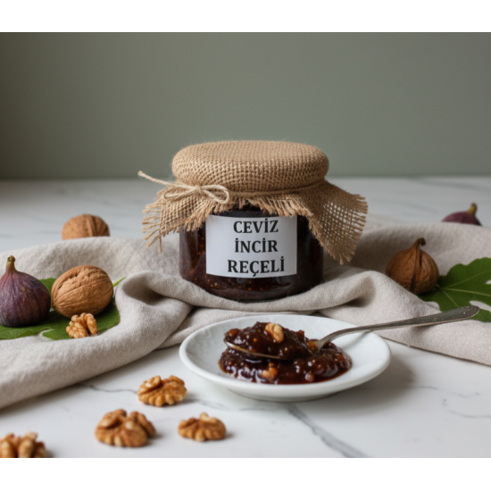 Atom ( Ceviz + İncir ) Reçeli 350gr