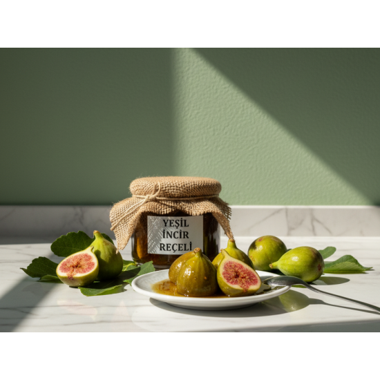 Yeşil İncir Reçeli 350gr